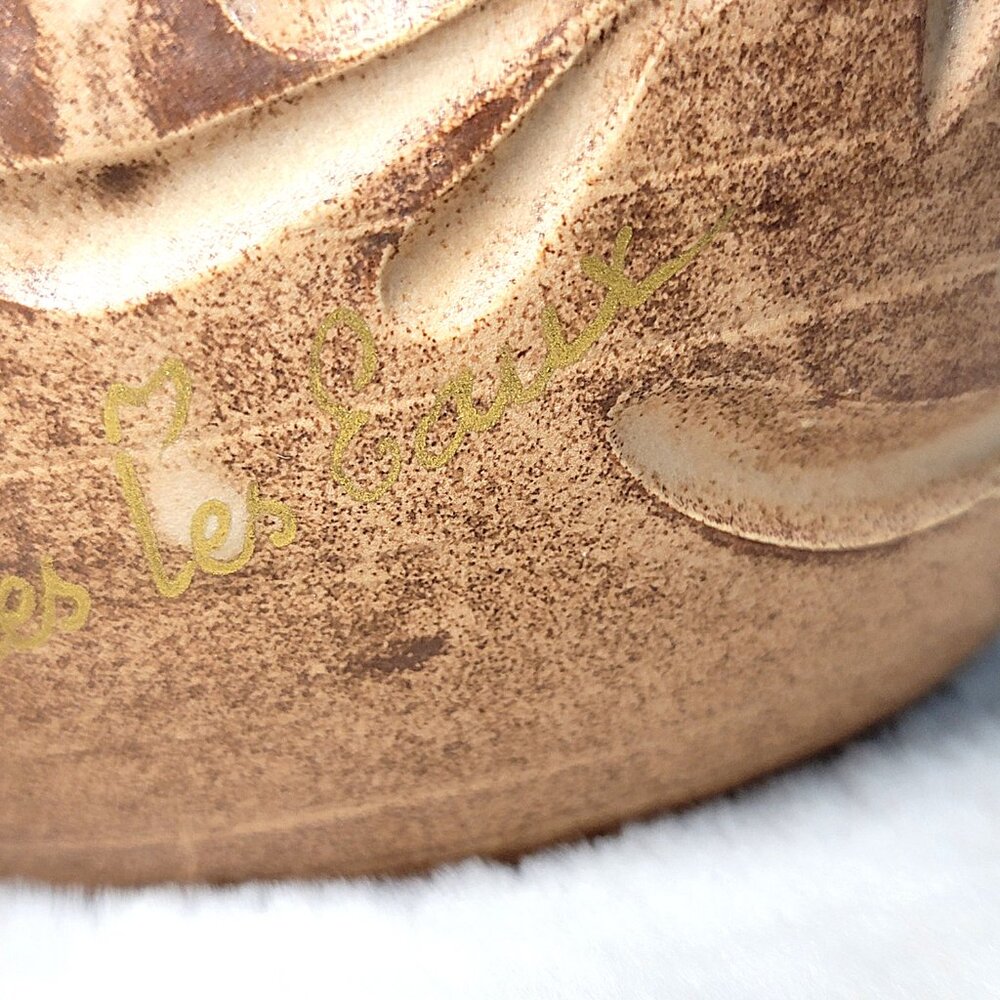 60s Decoration d'Art Ceramiques de Luxe Stoneware Poubelle Challes Les Eaux Pot - Picture 6 of 16